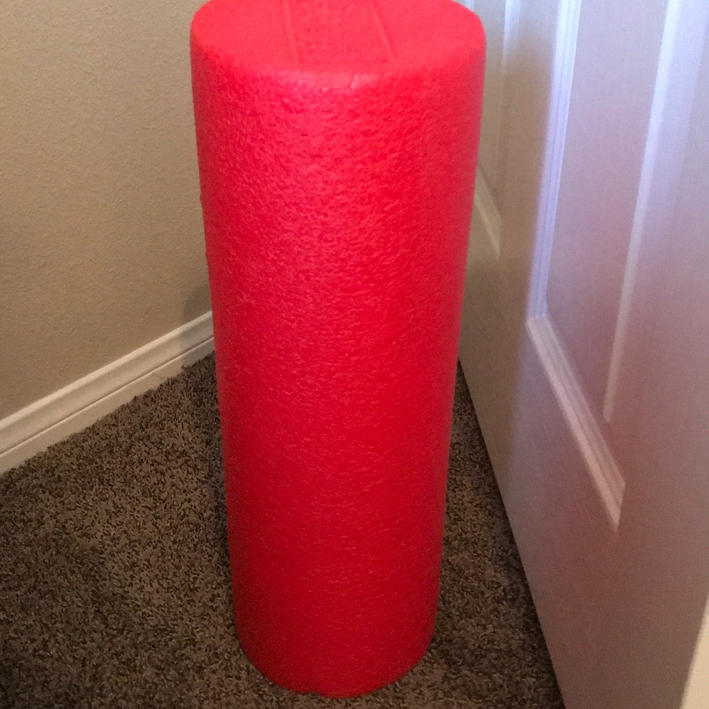 Small Red Foam Roller